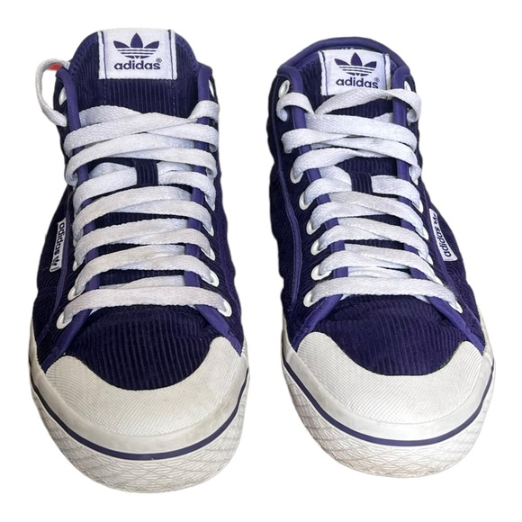 adidas originals Women’s Purple Honey Mid Velvet Shoes Rare Pair 🔥size 7.5 - Picture 3 of 10